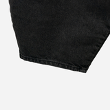 Brown balloon denim pants