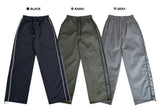 Two-way two-line crunchy wide trek long pants (3 colors)
