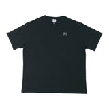 FMW フラワー ドローイング T シャツ - ブラック