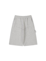 Tens rivet bermuda sweatpants