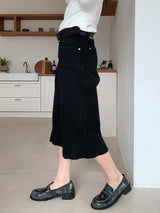 FRILL CAPRI PANTS (3C)