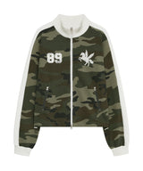 horse cl zip up (camo)