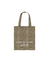 25FW レオパードプリントベーシックロゴエコバッグ
