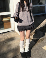リボンカンカンミニスカート