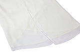 Lisha wrap long skirt (white)