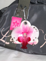 Glow Orchid Keyring_Magenta