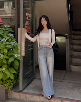 Yuko Tencel デニムパンツ