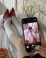 Buckle Oblique Slingback (5colors)