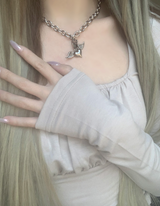 ガテニシャーリングアンバルトップ (light gray)