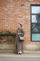 TWAIN_Oil Leather Ver. Dark gray