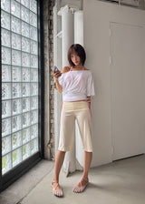 OFF SOULDER HALF TEE
