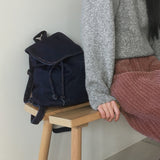 Taple denim cotton bucket backpack