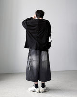 Hyke Black Bermuda Denim
