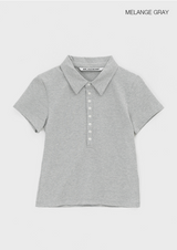 [MADE] Melvin Henry-Neck Collar Short Sleeve T-shirt