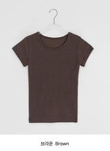Shur Basic Color Short Sleeve Tee
