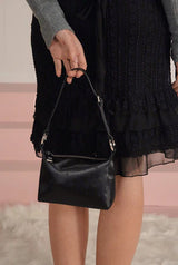 tht jacquard mini bag - black