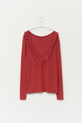 (W) Wish Ruffle Top