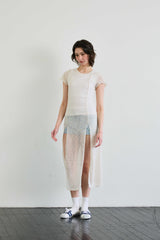 WITTY KNIT ONE-PIECE / IVORY