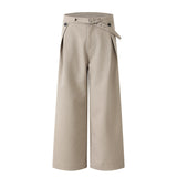 Alden Belted Wide Trousers