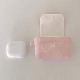 heart airpods pouch (4color)