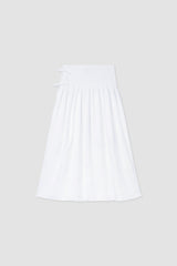 Smocking Skirt / White