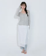 NET KNIT CARDIGAN (MINT)