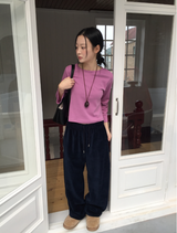 アメントベーシックカラーインナーTシャツ(5c)