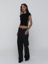 Lace Baby T-Shirts_Black