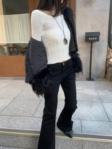 Dustline Stud Western Bootcut Long Pants