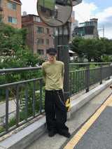 ロディ ピンストライプシャーリングキャップ