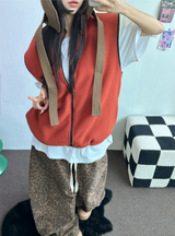ソフティ💍レオパードコーデュロイバルーンロングパンツ 🤎💚2カラー