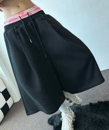 Starlight Camo Patch Sagging Bermuda Shorts 2color
