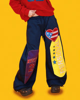 pop-pop patch string pants (2color)
