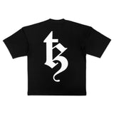 BETREZ オーバーサイズTシャツ - BLACK