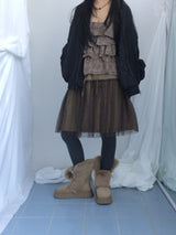 Shea layer padded skirt