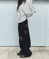 DOODLE COTTON PANTS