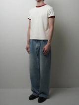TP8 Tipped Rib-Knit Tee