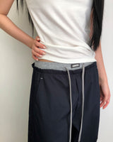 レオルコントラスト ナイロンパンツ