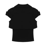 Chloe Royal Cord Layered Top