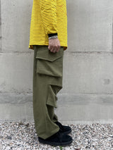 (UNISEX) M-51 FIELD WIDE PANTS KHAKI
