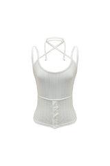 EVAN SLEEVELESS TOP / WHITE