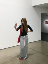 [3/4 Sleeve] Loen Modal Side-Ruched Tee (12c)
