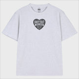 Free Mind Text Logo Heart T-Shirt (3color)