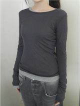 テンセルレイヤードTシャツ