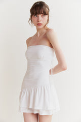 ベラチューブドレス white