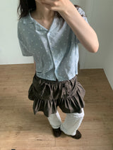 Dot Capri Shirt  (2color)