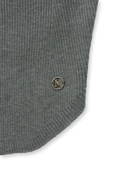 scarf top knit (grey)
