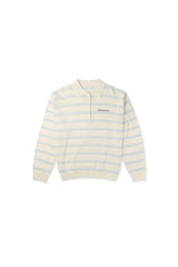 Cozit stripe knit_ivory
