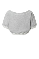 ジムスウェットTシャツ グレー