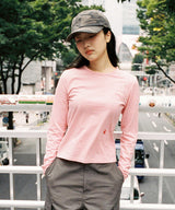 Twister Star Angel Long Sleeve - Stripe Pink